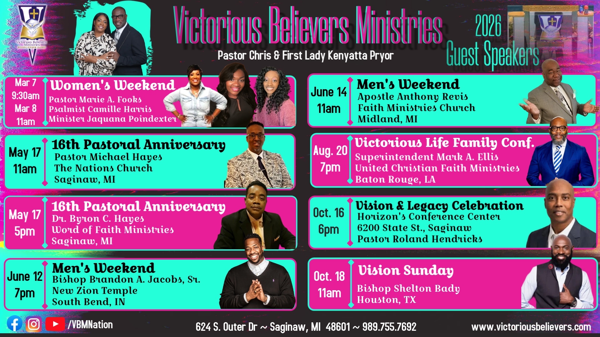 Upcoming Speakers 2026